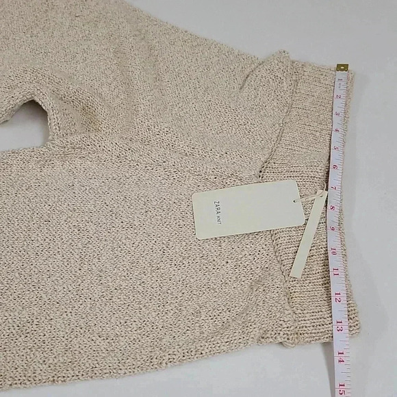 Zara Cropped Italian Yarn Pants - Picture 4 of 9